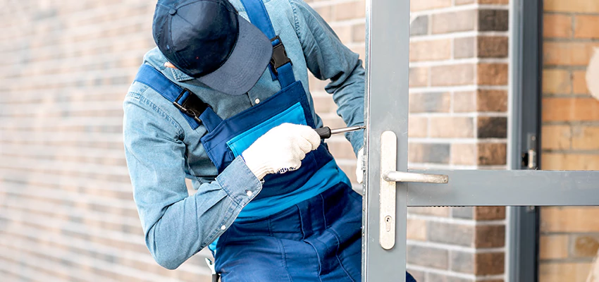 Pivot Storefront Door Locks Installation in Hacienda Heights, California