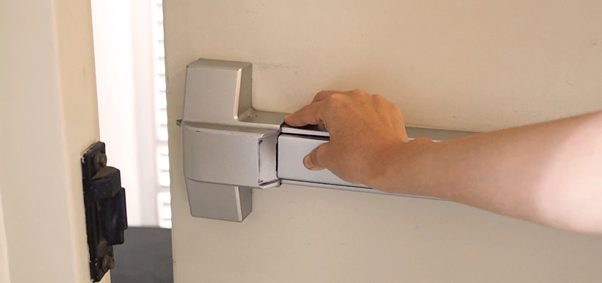 Roller Gate Panic Bar Installation in Hacienda Heights, California